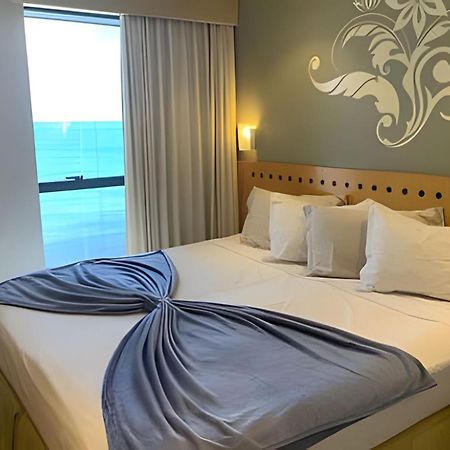 Hosts Br - Flat Frente Mar Na Beira Mar Apartment ฟอร์ตาเลซา ภายนอก รูปภาพ