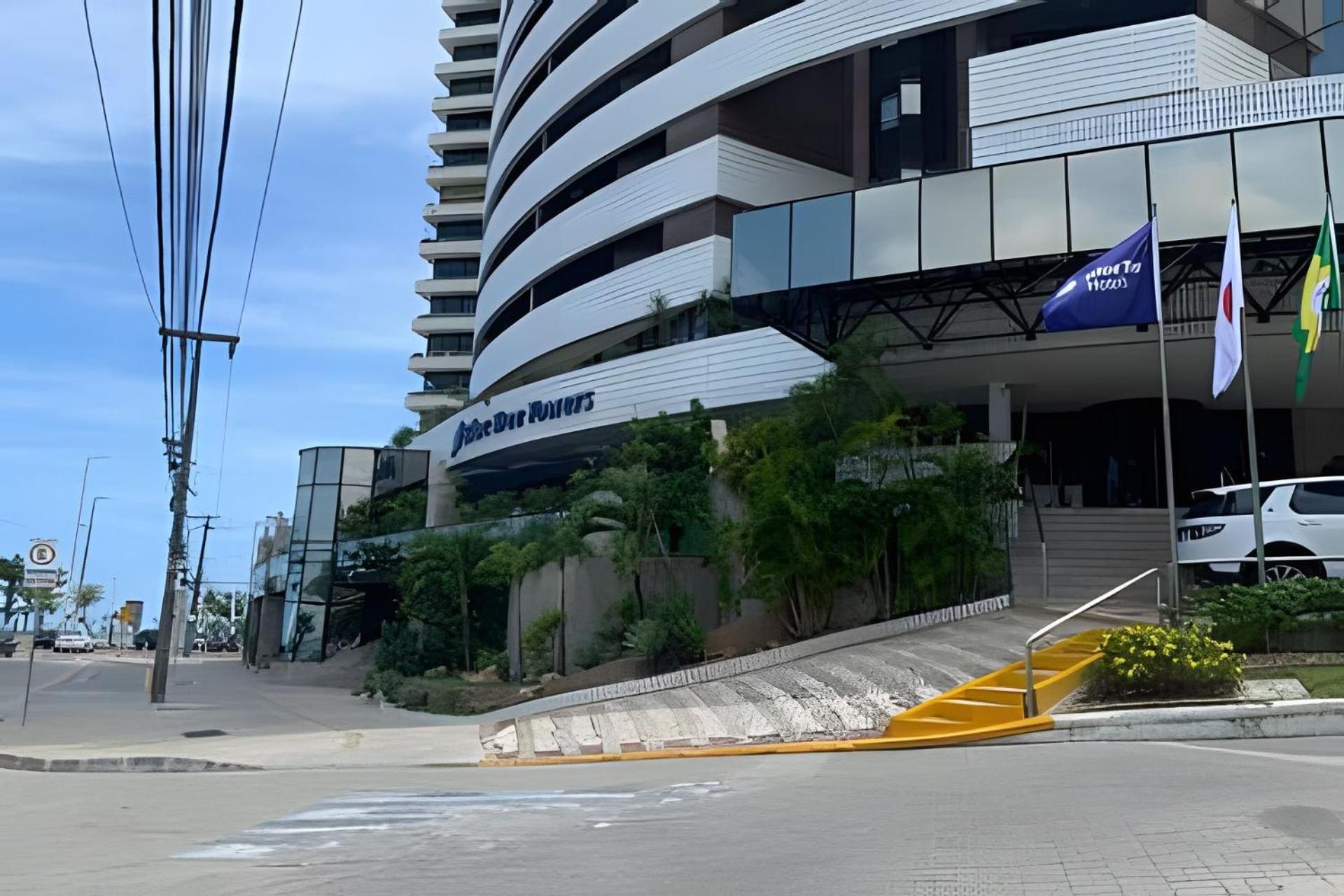 Hosts Br - Flat Frente Mar Na Beira Mar Apartment ฟอร์ตาเลซา ภายนอก รูปภาพ