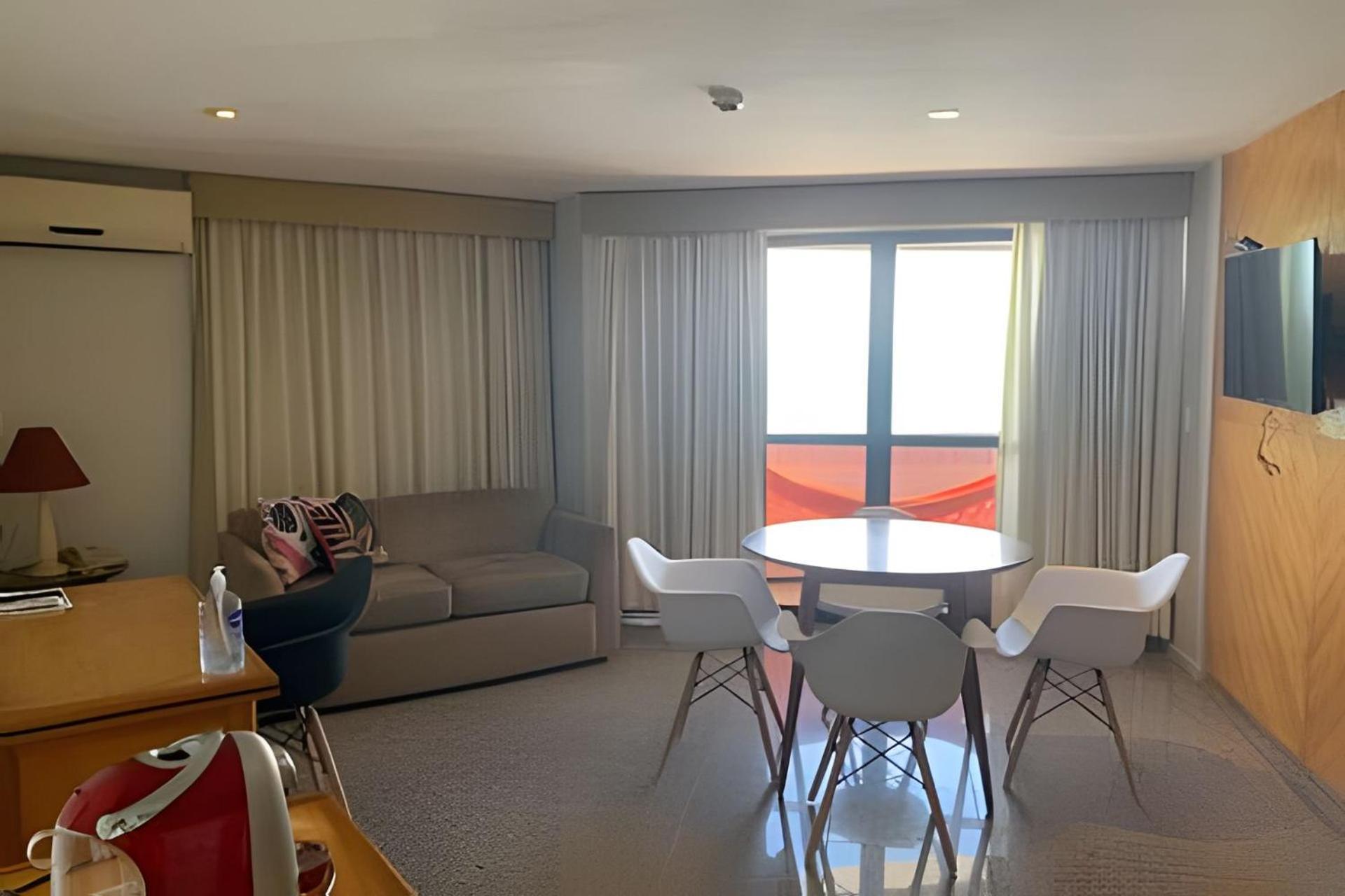 Hosts Br - Flat Frente Mar Na Beira Mar Apartment ฟอร์ตาเลซา ภายนอก รูปภาพ